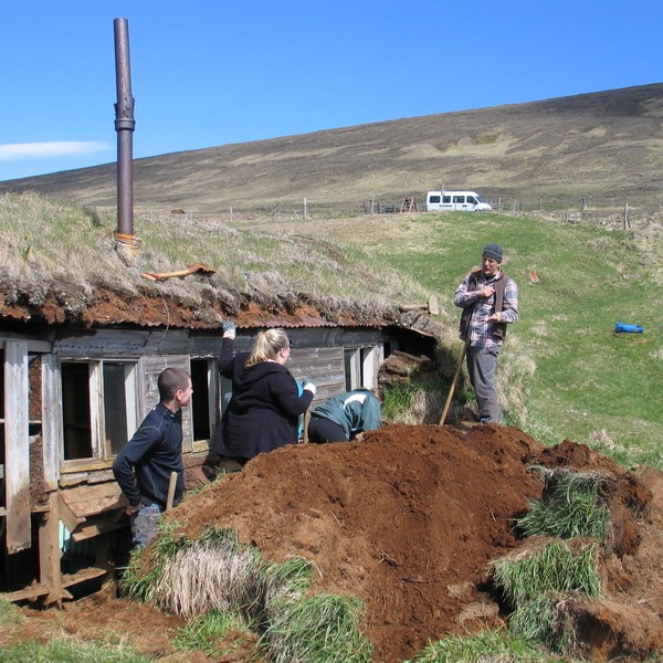 Námskeið í torfhleðslu- og grindasmíði fer fram í júlí