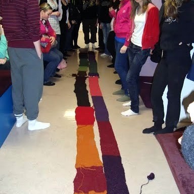 Prjónakeppni lokið