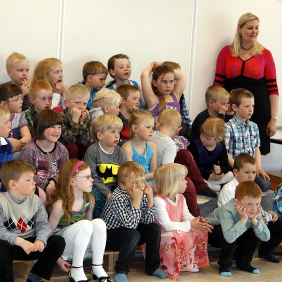 Útskrift skólahóps Ársala