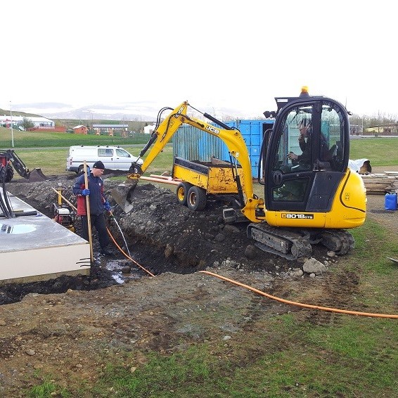 Framkvæmdagleði á Blönduósi