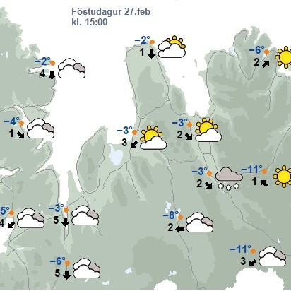 Hálka á flestum leiðum