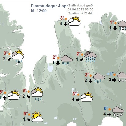 Veður fer kólnandi