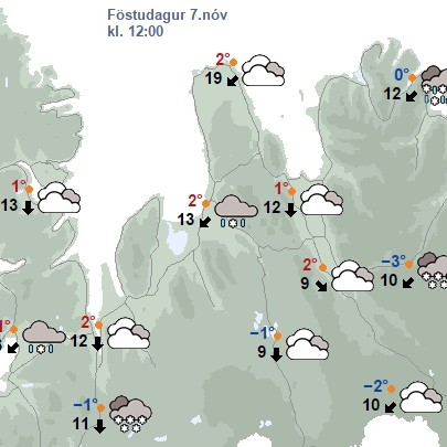 Óveður á Vatnsskarði