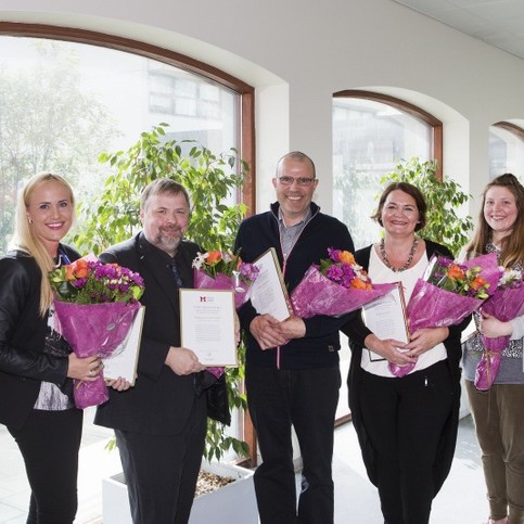 Hörður Ríkharðsson hlaut verðlaun