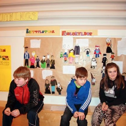 Nemendur Höfðaskóla rannsaka vesturferðirnar