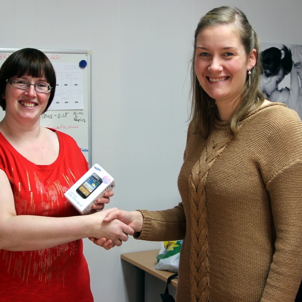 Þeir sem duttu í lukkupottinn voru...