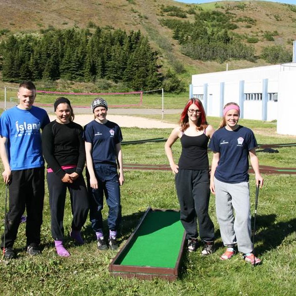 Púttvöllurinn eins og nýr