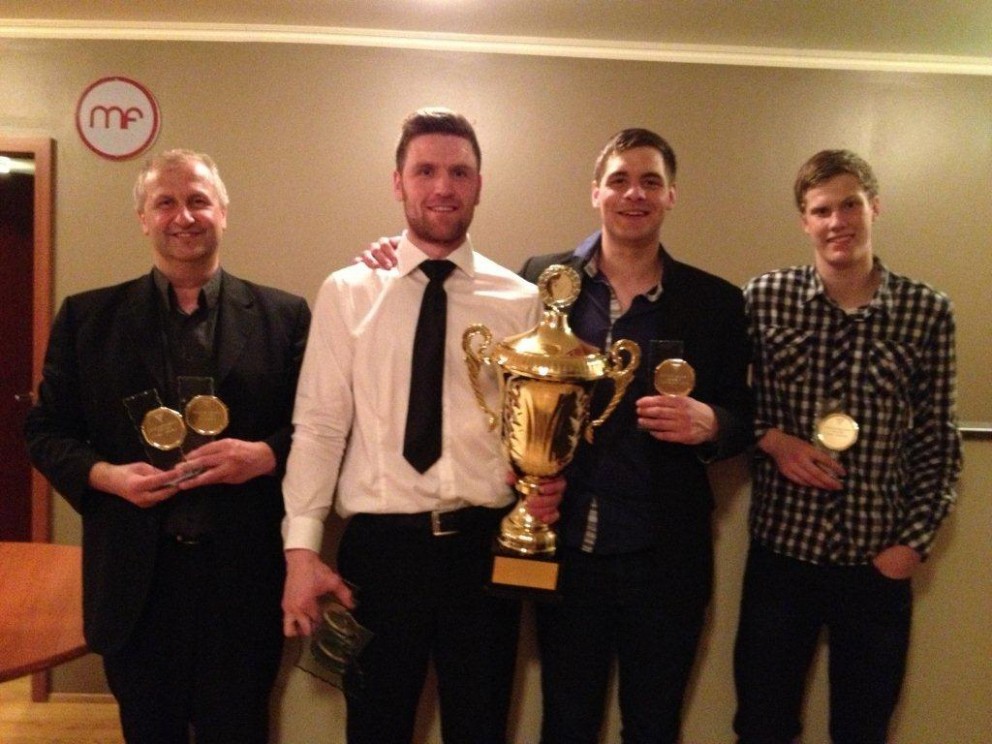 Helgi Rafn sópaði að sér verðlaunum