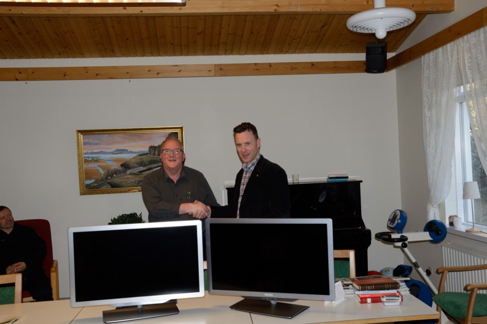 Lionsmenn heimsækja HVE á Hvammstanga