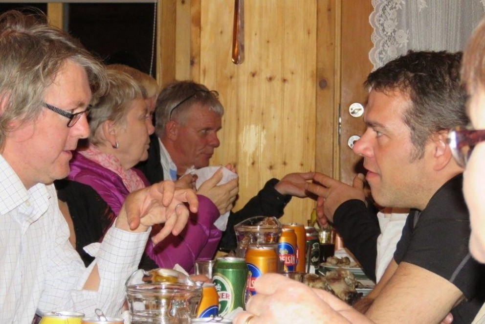 Það ríkti gleði og gaman á Sviðamessu á Vatnsnesi um síðustu helgi. Myndir: Anna Scheving.