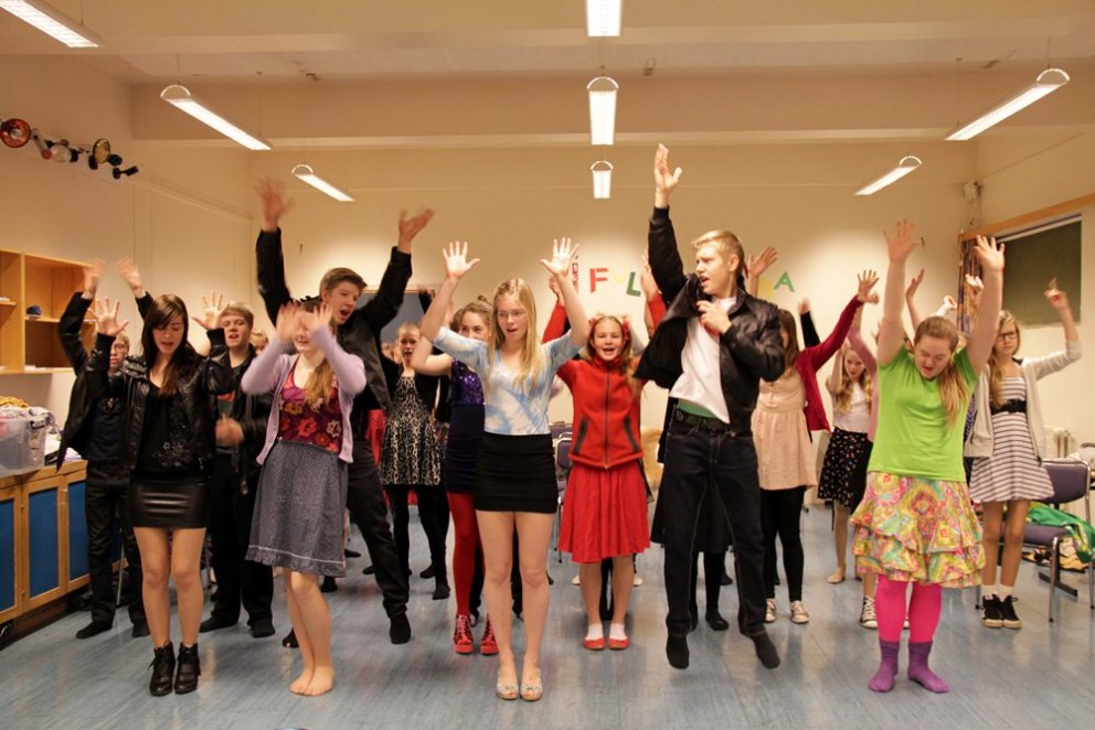 Fjörugur hópur setur Koppafeiti aftur á svið