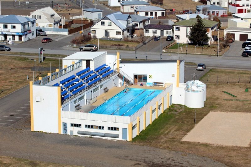 Sundlaugin á Sauðárkróki. Mynd: skagafjordur.is