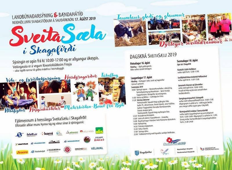 Hér er dagskráin í heild sinni um helgina.