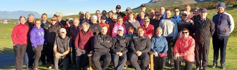 Hluti keppenda mótsins. AÐSEND MYND.