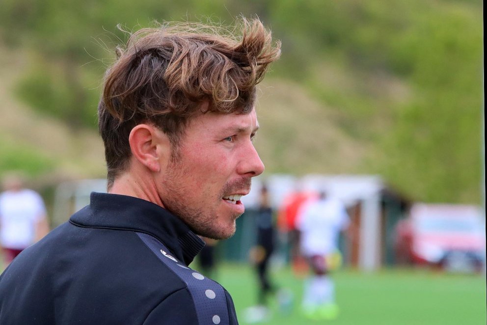 Jamie er sáttur við lið sitt en ekki dómgæsluna. MYND: ÓAB