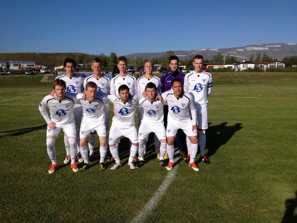 Jafntefli á aðalvellinum í gærkveldi