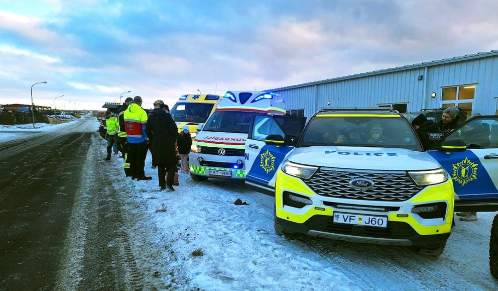 Frá 112 deginum. MYND: GUNNAR ÖRN