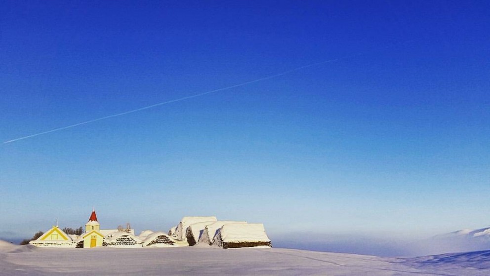 Glaumbær í Skagafirði. Ljósm./Inga Katrín Magnúsdóttir.