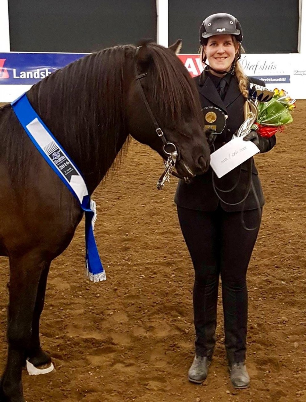 Artemisia Bertus og Korgur frá Ingólfshvoli. Mynd/KS-Deildin á Facebook.