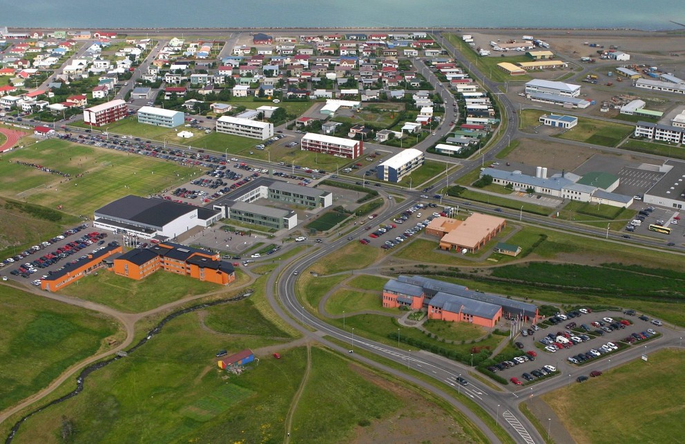Sauðárkrókur. Mynd/Fengin af Facebook-síðu Fjölbrautaskóla Norðurlands vestra.
