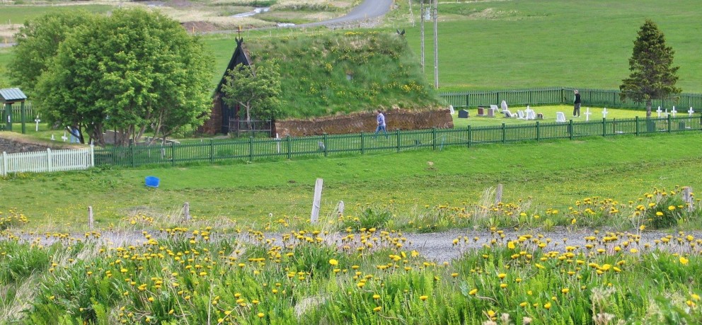 Frá Víðimýri. Mynd/Byggðasafn Skagfirðinga.