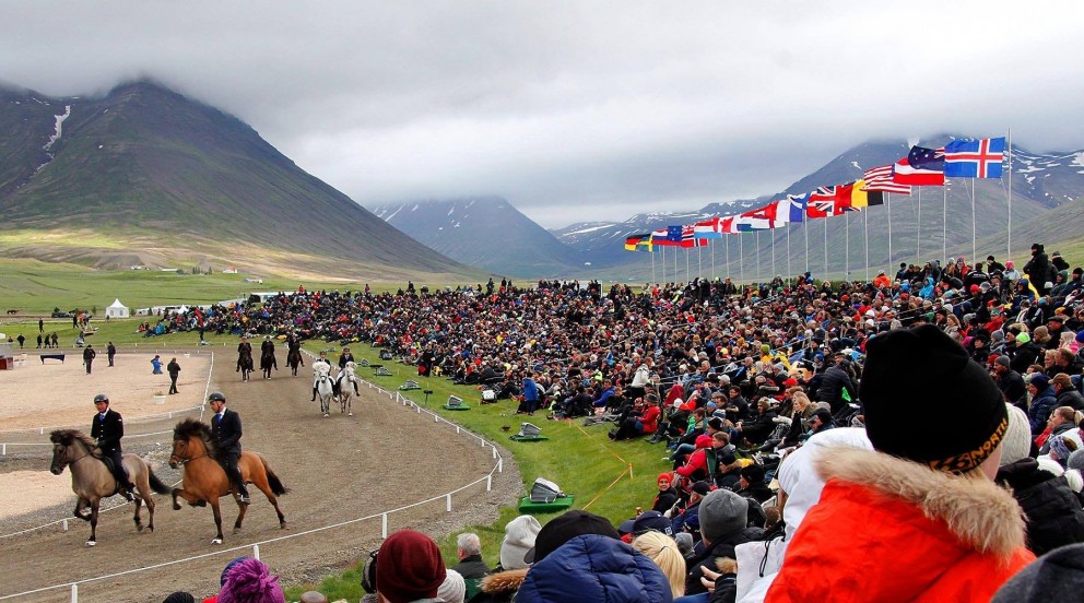 Frá Landsmóti hestamanna. Mynd/ÓAB