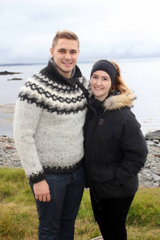 Matgæðingarnir Árný og Agnar.