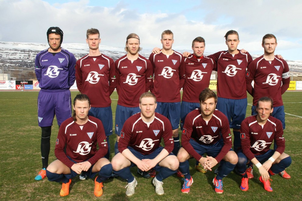 Karlalið meistaraflokks Tindastóls. Ljósm./Stuðningsmenn knattspyrnudeildar Tindastóls á facebook.