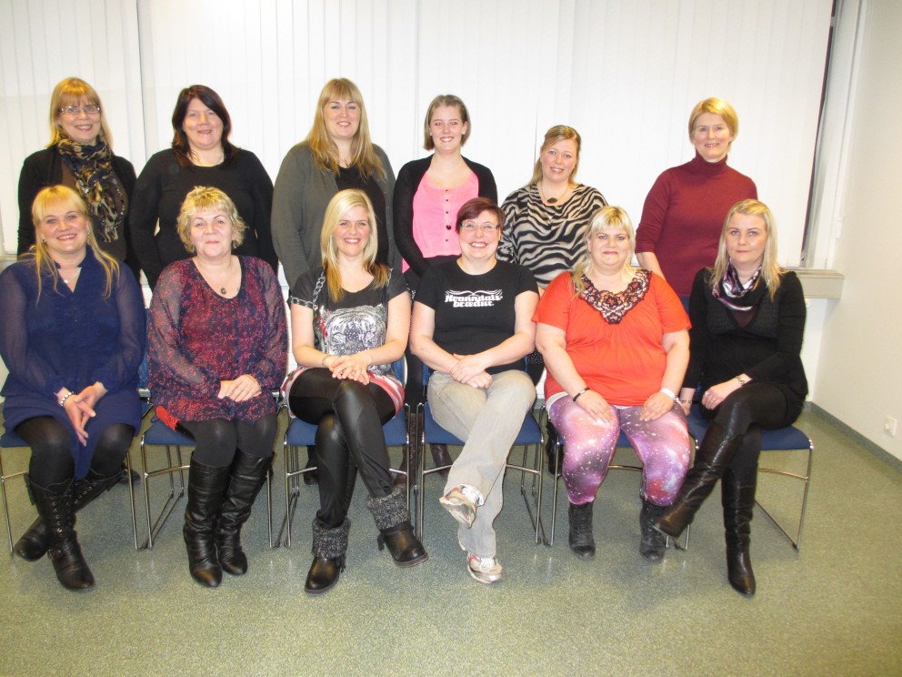 Fyrri nemendur Farskólans.