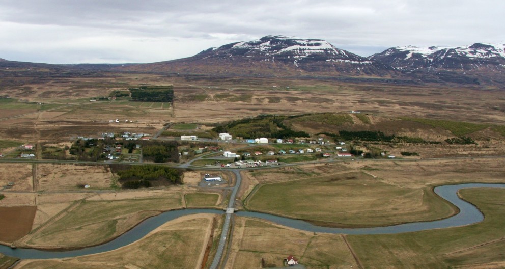 Frá Varmahlíð í Skagafirði. Ljósm./BÞ