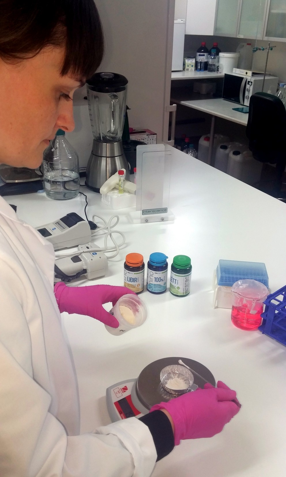 Iceprotein og Protis eru staðsett í Verinu Vísindagörðum á Sauðárkróki og samnýta að ýmsu leyti starfsfólk. Mynd/Hólmfríður Sveinsdóttir.