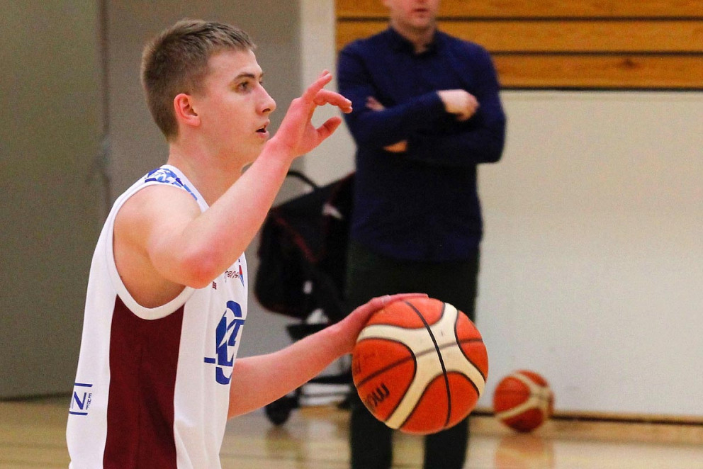 Pétur var bestur í liði Tindastóls í kvöld.