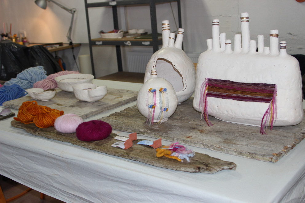 Frá opnu húsi í Nes-listamiðstöð í október í fyrra. Mynd: KSE