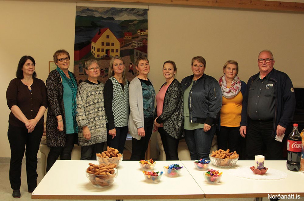 Frá formlegri athöfn hjá HVE á Hvammstanga í síðustu viku. Mynd: Norðanátt.