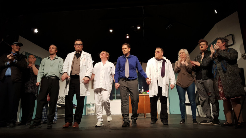 Frá sýningu LS á Beint í æð. Mynd: PF.