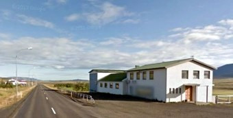 Félagsheimilið Víðihlíð. Mynd: visithunathing.is