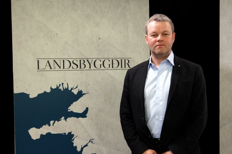 Sigfús Ingi í höfuðstöðvum N4. Aðsend mynd.