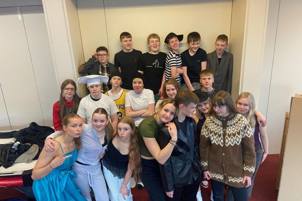 Flotti leikhópurinn. MYND AÐSEND