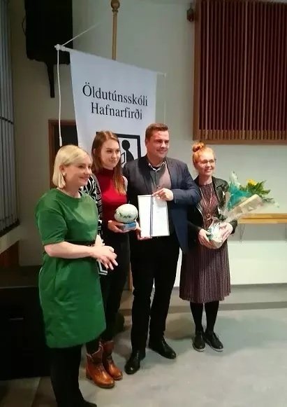 Hvatningarverðlaun veitt á degi gegn einelti 8. nóvember 2018