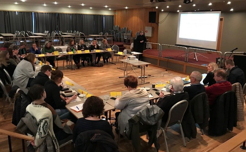 Vel var mætt á námskeiðið. Mynd: ssnv.is