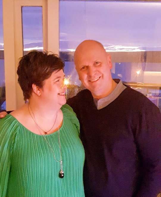 Matgæðingarnir Jenný og Arnar. Aðsend mynd.