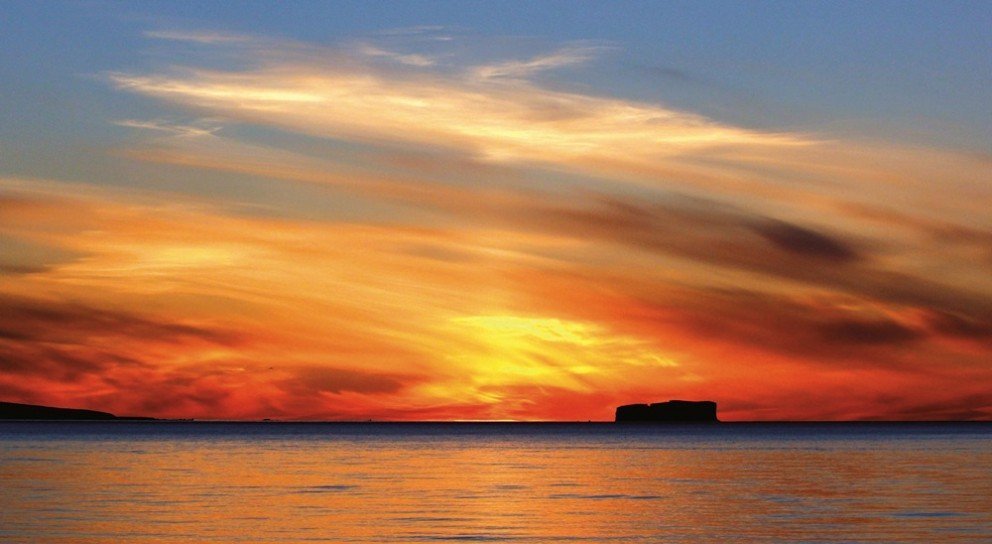 Sumarkvöld í Skagafirði. Mynd:ÓAB