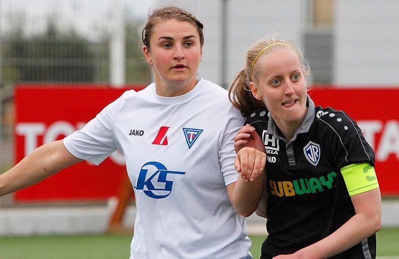 Verður Murielle á skotskónum í kvöld?  MYND: ÓAB