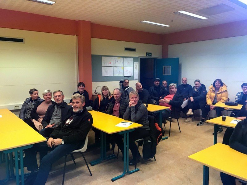 Vel var mætt á kynningarfund GSS í gær. Mynd: KBH.