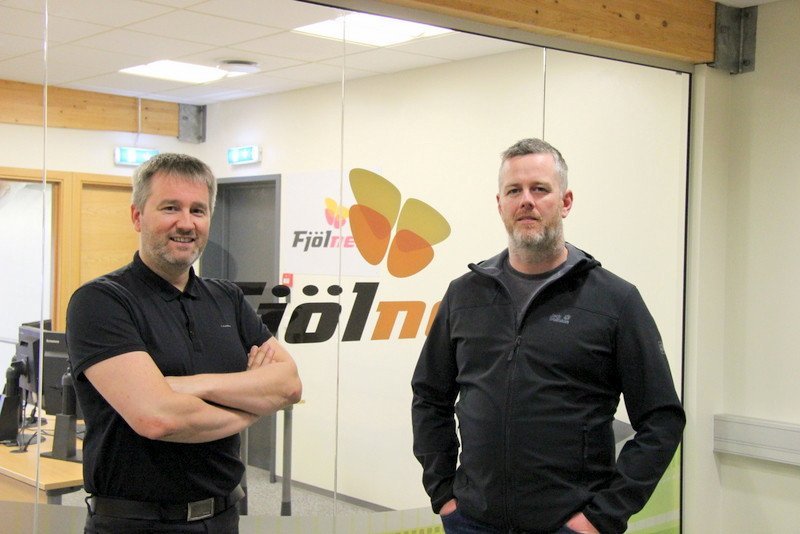 Pétur Ingi Björnsson og Sigurður Pálsson, eigendur Fjölnets.