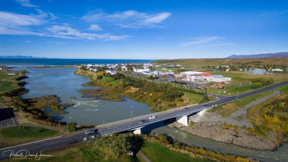 Blönduós. Mynd:Róbert Daníel Jónsson.