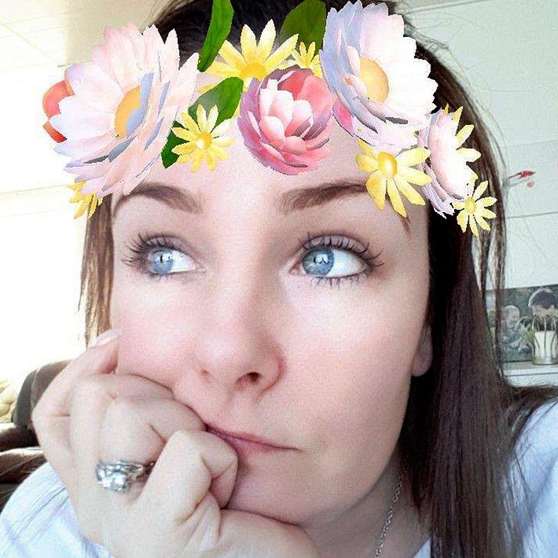 Hrafnhildur hugsi. MYND AF NETINU