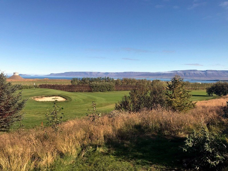 Frá Hlíðarenda. Mynd: Kristján Bjarni Halldórsson.