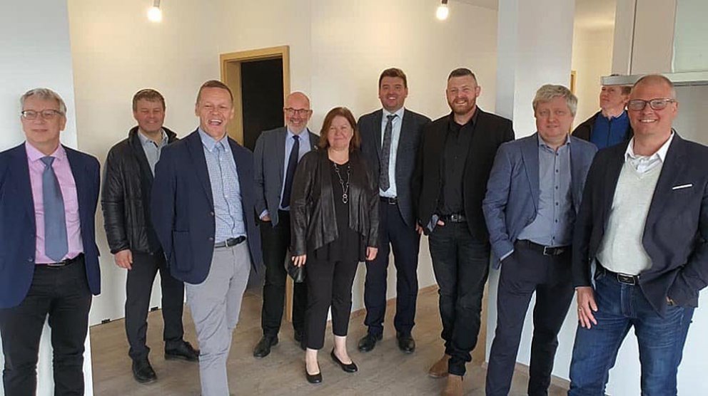 Frá heimsókn ráðherra í Laugatúnið á Sauðárkróki. MYND AF FB-SÍÐU ÁED