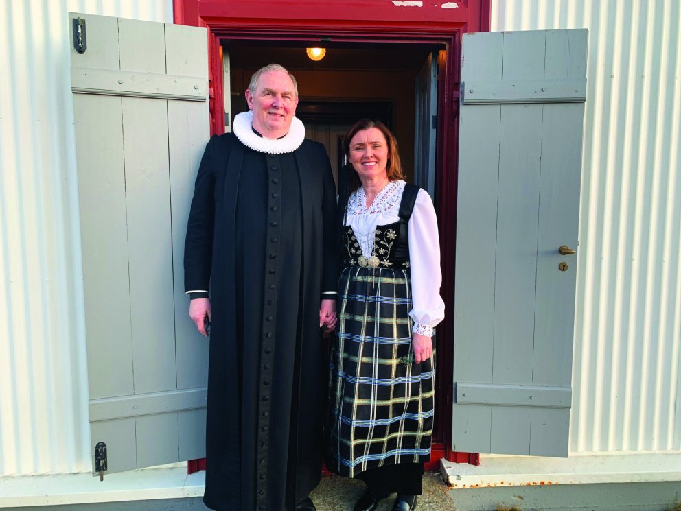 Guðni Þór og Guðrún Lára á Melstað